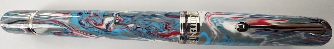 Molteni M66 Rhodium Trim A8 Bespoke Ltd Ed Fountain Jowo Pen 14K Nib